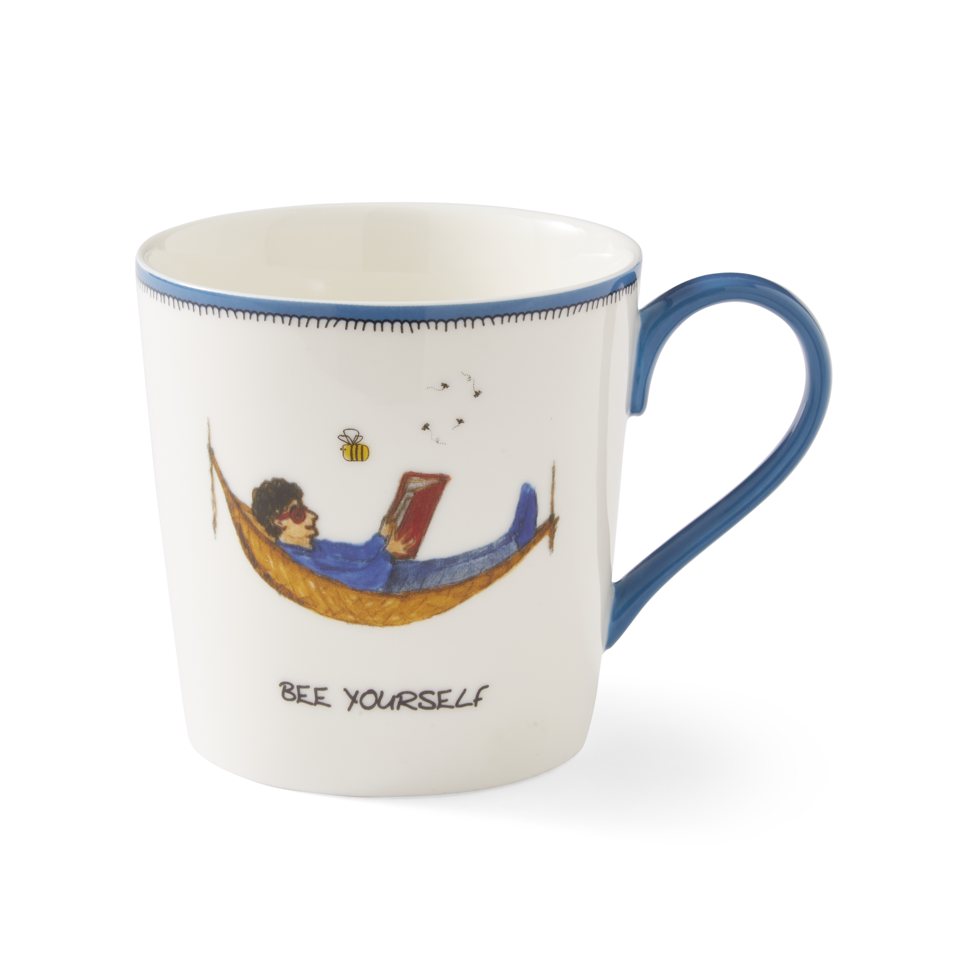 Kit Kemp Doodles Bee Yourself Mug image number null